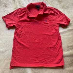 Polo by Ralph Lauren Vibrant Red Cotton Shirt